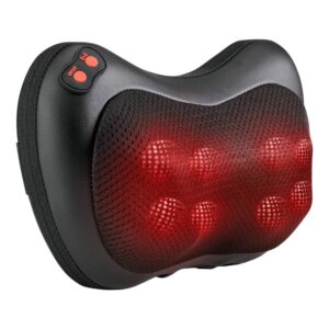 coussin de massage chauffant shiatsu 8 boules