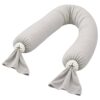 Coussin de massage pour femme enceinte gris